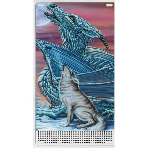 Dragon and the Wolf by Ed Beard Jr Xbox Series S Skins